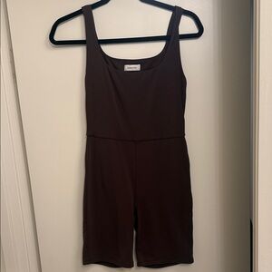 ARITZIA medium brown romper jumper